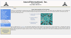 Desktop Screenshot of ameral.com